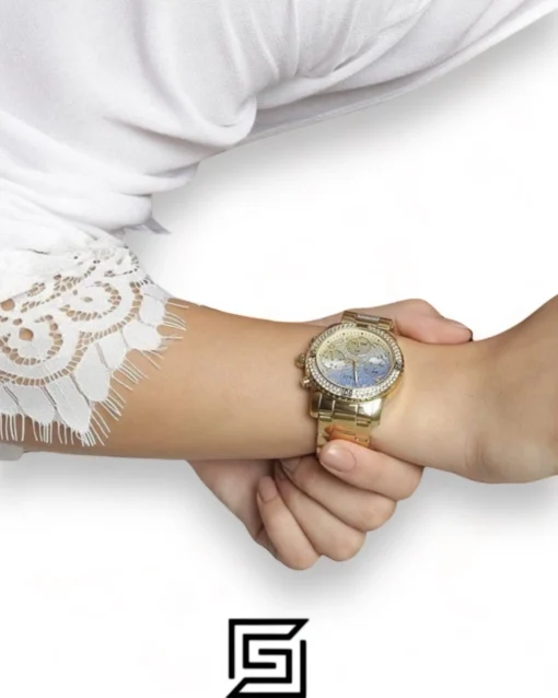 Original Watches,Women Guess watches Women's Stone Studded Analog Watch - W0774L2 Guess