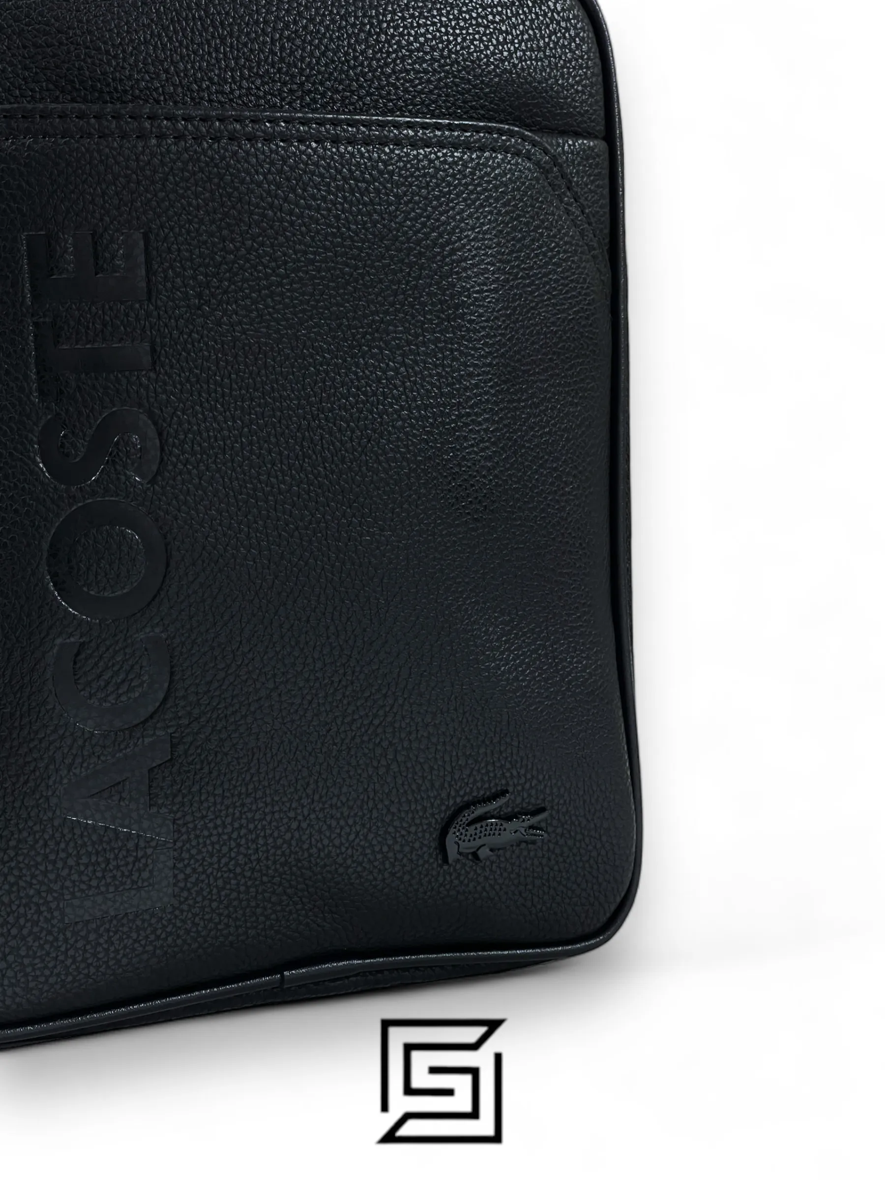Bags,Leather,Men leather Lacoste CROSS 33822 - BLACK Lacoste