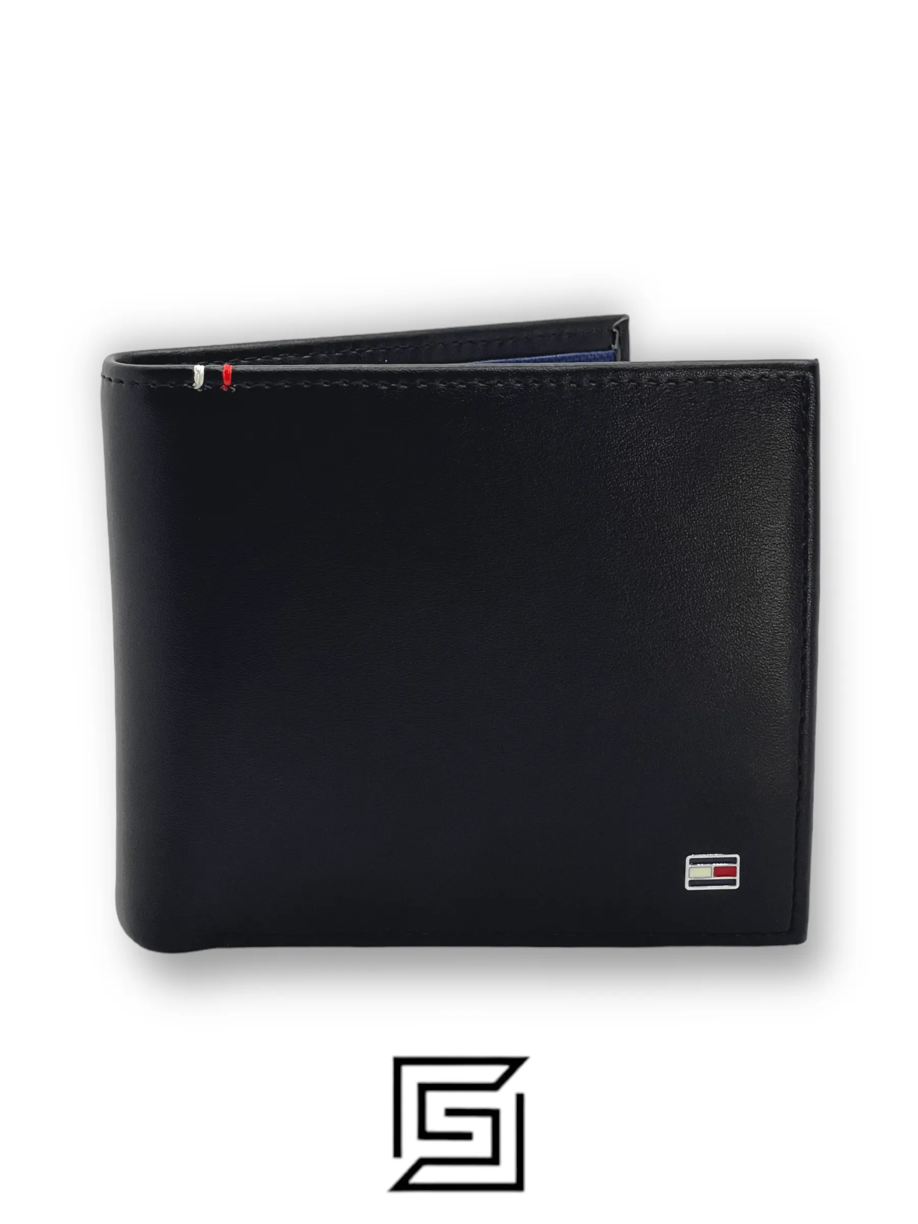 Leather,Wallets,Men Tommy wallets PASSCASE 3 PCS SOFT/BLACK Tommy Hilfiger