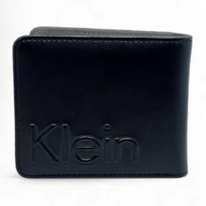 Leather,Wallets,Men leather CK SINGLE WALLET CALVIN LOGO GREY INSIDE /BLACK Calvin Klein
