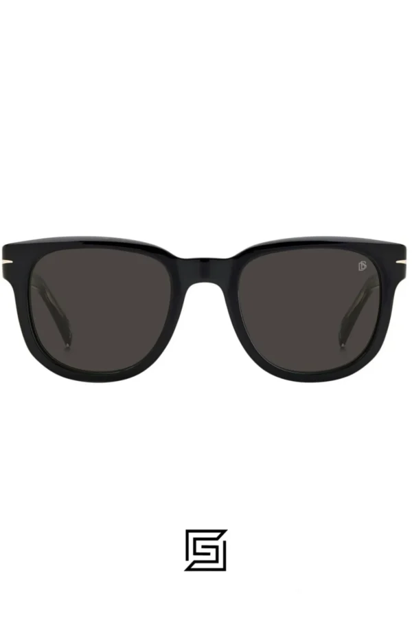 Men,Sunglasses David Beckham sunglasses DB 1076/S - Black Silver - Grey David Beckham