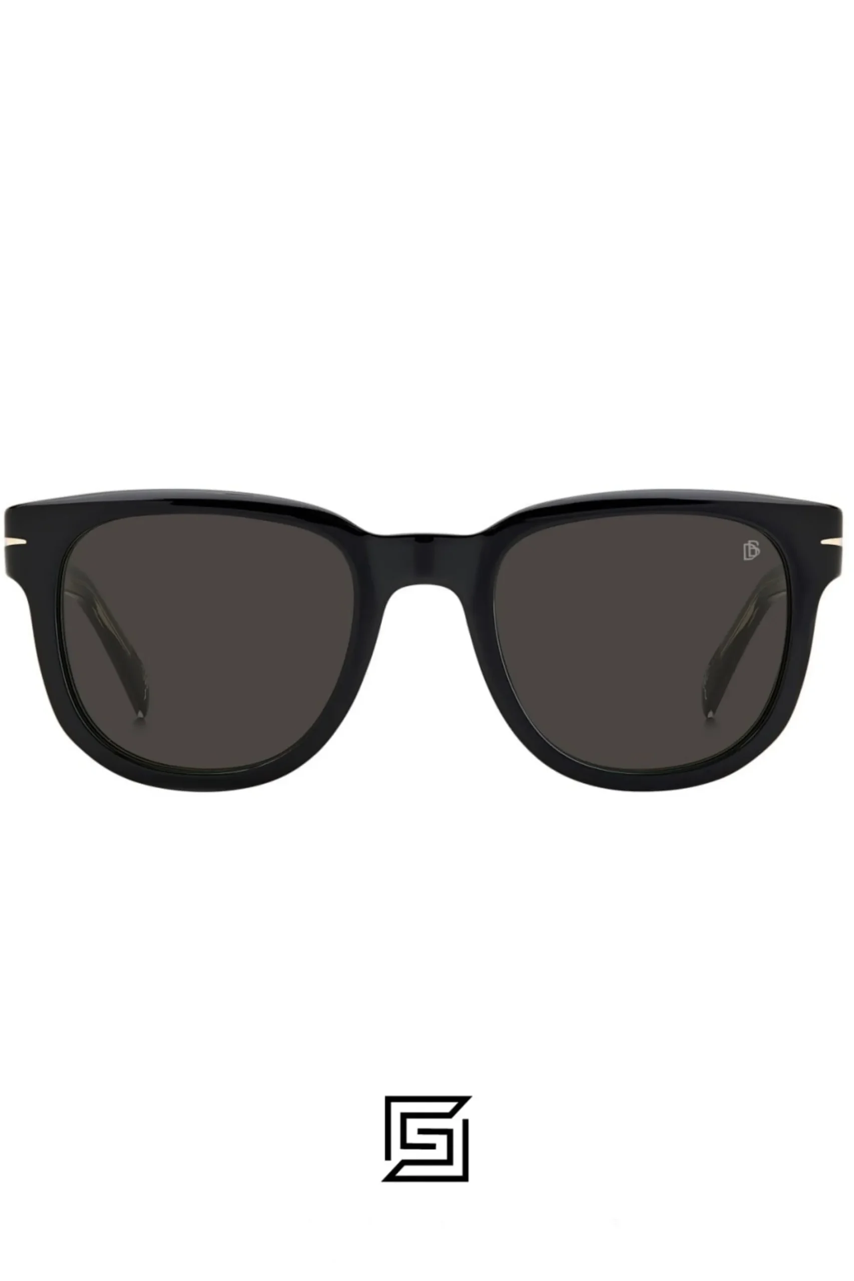 Men,Sunglasses David Beckham sunglasses DB 1076/S - Black Silver - Grey David Beckham