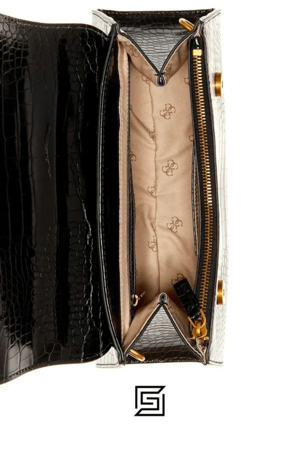 Bags,Leather,Women bags GUESS Womens Enisa Mini Satchel Bag Satchel Guess