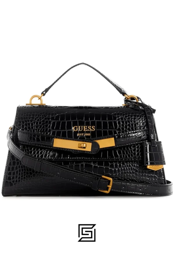 Bags,Leather,Women bags GUESS Womens Enisa Mini Satchel Bag Satchel Guess