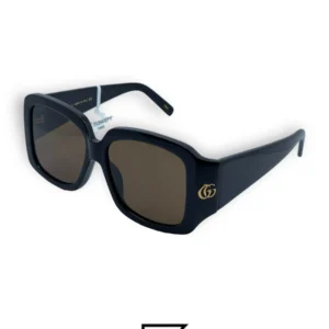 Sunglasses,Women Gucci sunglasses GG1402S 001/BLACK X BROWN Gucci