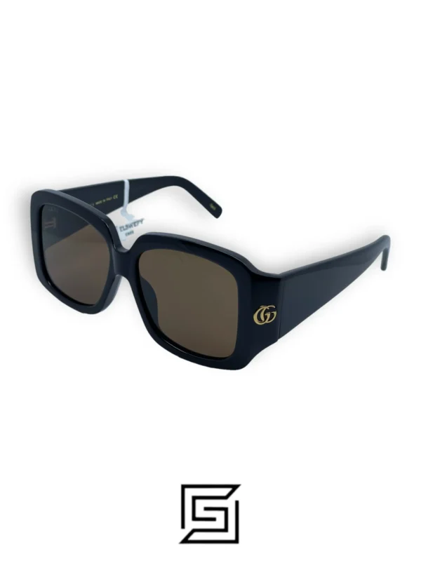 Sunglasses,Women Gucci sunglasses GG1402S 001/BLACK X BROWN Gucci