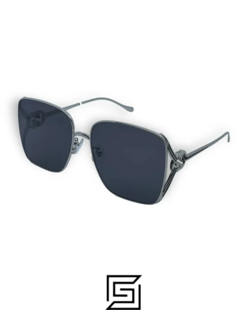 Sunglasses,Women Gucci sunglasses GG1991S 005/SILVER X BLack Gucci