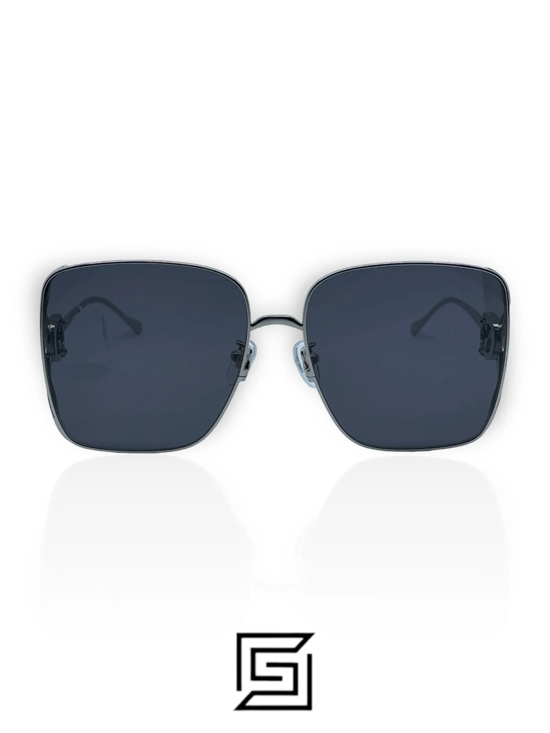 Sunglasses,Women Gucci sunglasses GG1991S 005/SILVER X BLack Gucci
