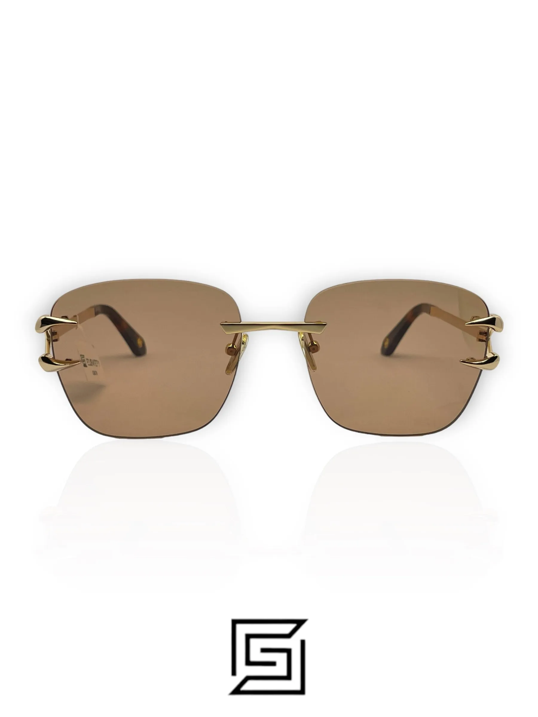 Sunglasses,Women Roberto Cavalli sunglasses SRC022 594G/GOLD X BROWN Roberto Cavalli