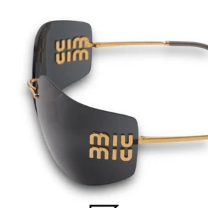 Sunglasses,Women sunglasses miu miu SMU54Y/GOLD X BLACK Miu Miu