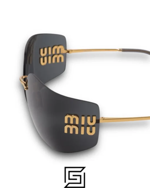 Sunglasses,Women sunglasses miu miu SMU54Y/GOLD X BLACK Miu Miu