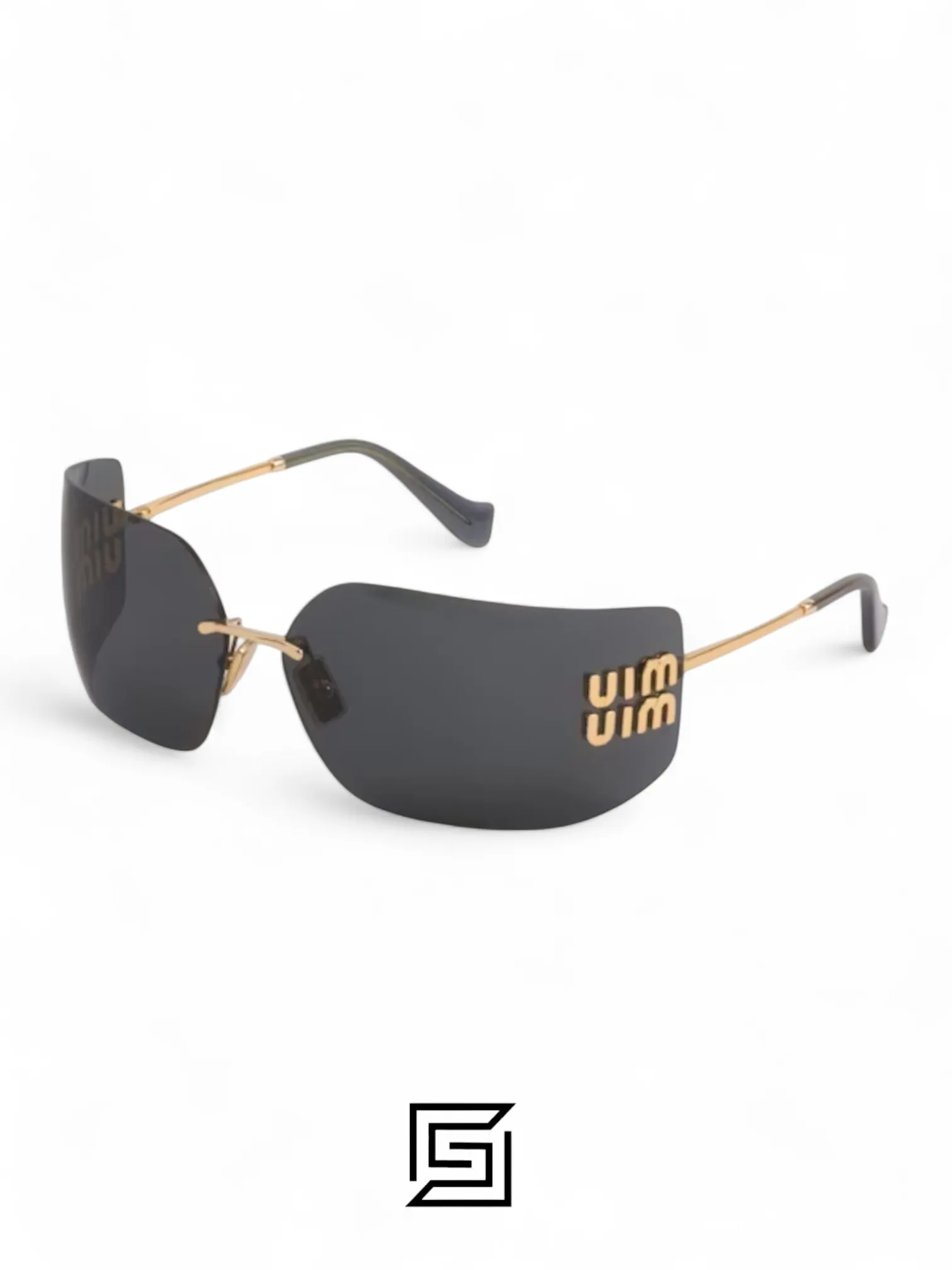 Sunglasses,Women sunglasses miu miu SMU54Y/GOLD X BLACK Miu Miu
