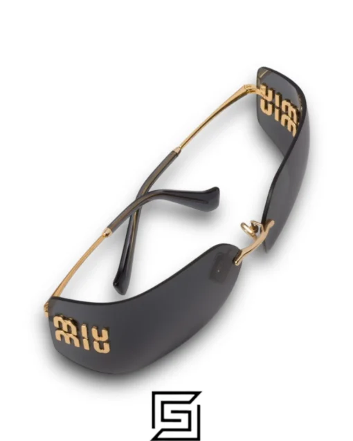 Sunglasses,Women sunglasses miu miu SMU54Y/GOLD X BLACK Miu Miu