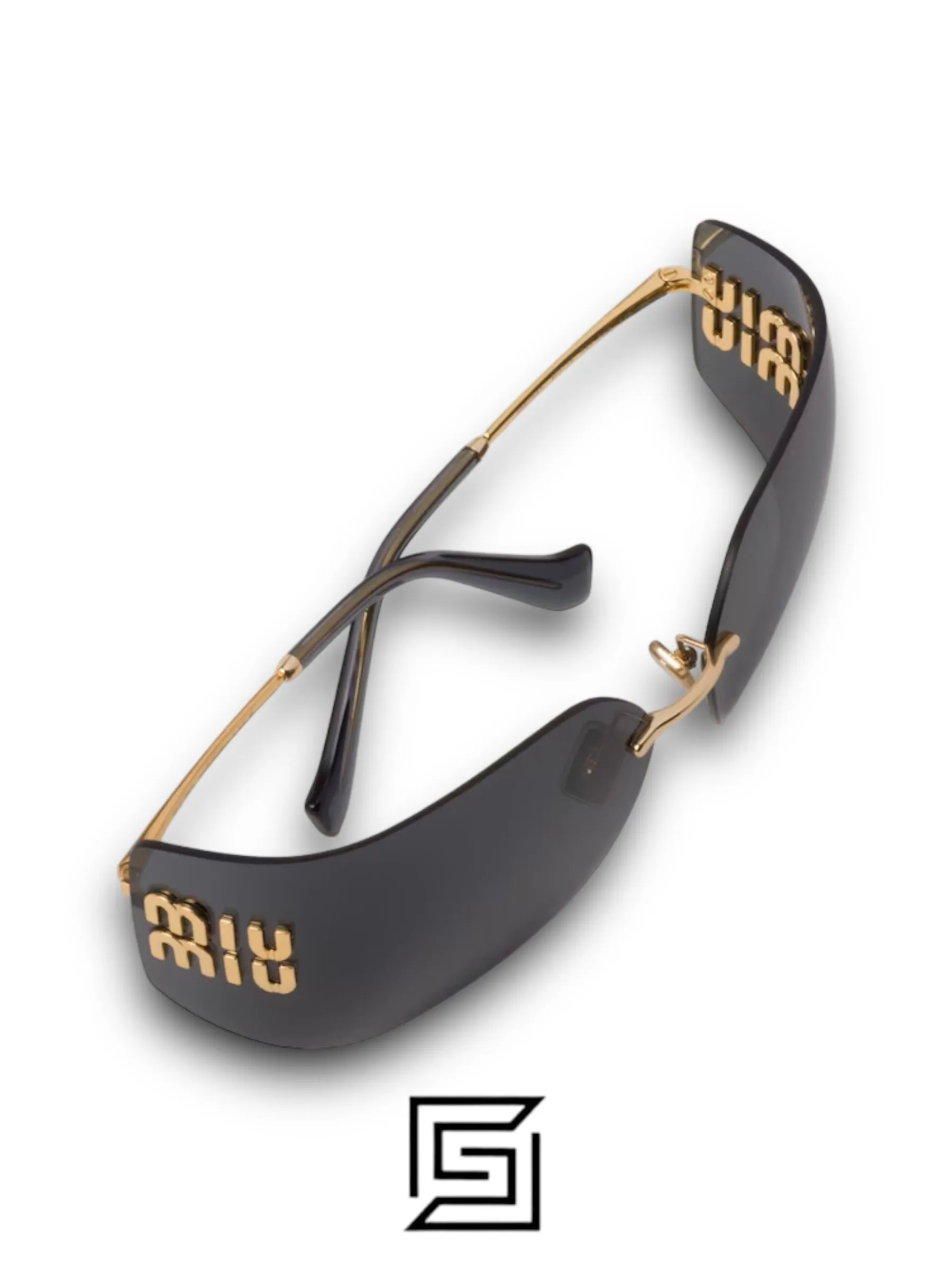 Sunglasses,Women sunglasses miu miu SMU54Y/GOLD X BLACK Miu Miu