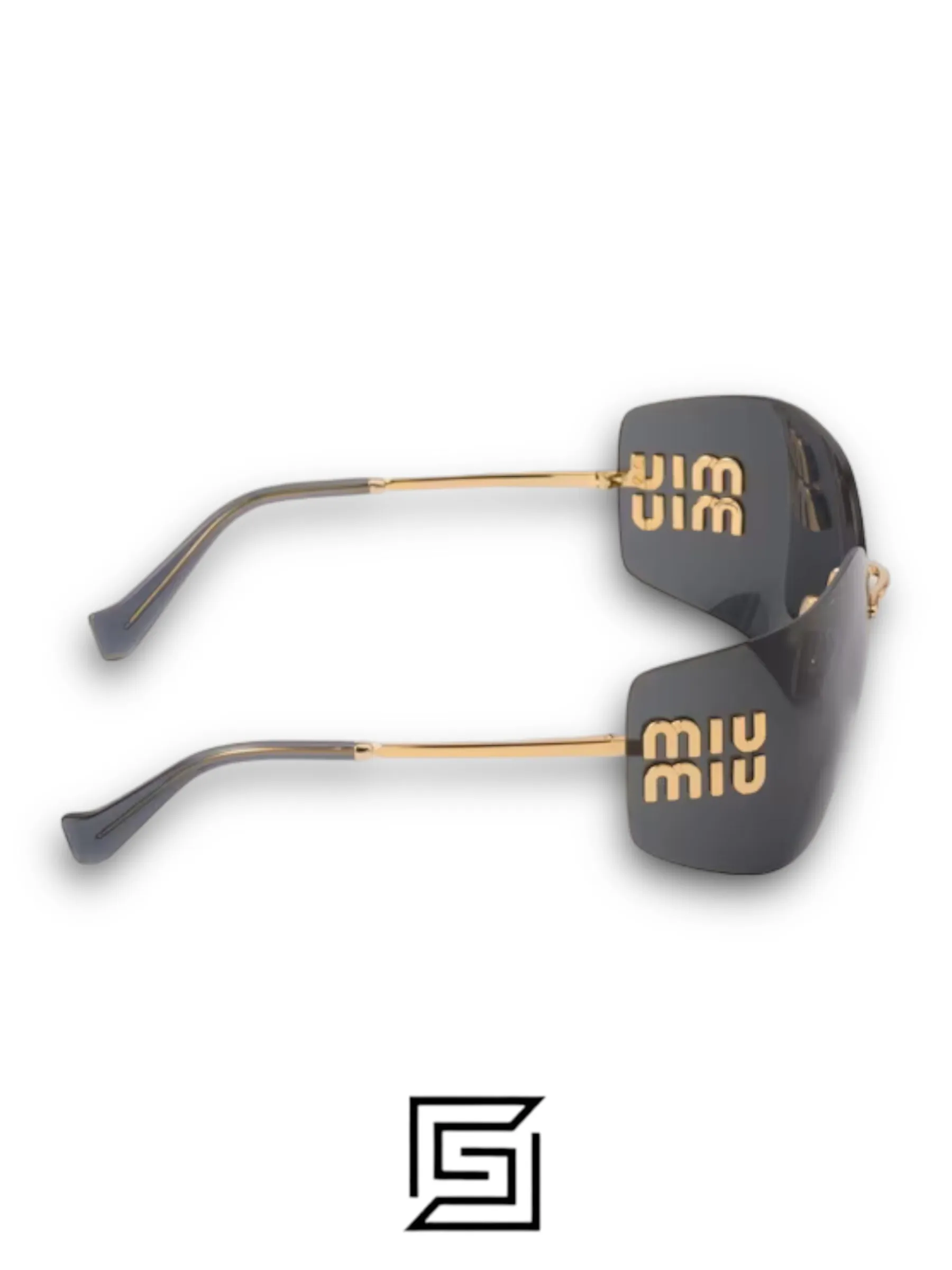 Sunglasses,Women sunglasses miu miu SMU54Y/GOLD X BLACK Miu Miu