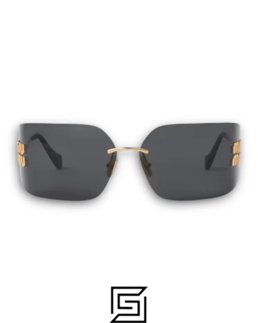 Sunglasses,Women sunglasses miu miu SMU54Y/GOLD X BLACK Miu Miu