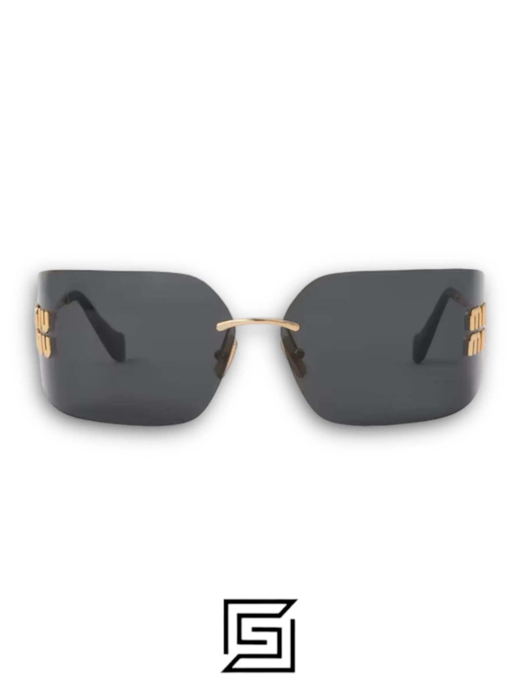Sunglasses,Women sunglasses miu miu SMU54Y/GOLD X BLACK Miu Miu