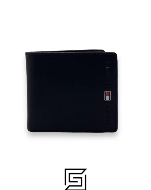 Leather,Wallets,Men leather TOMMY SINGLE WALLET W TOMMY HILFIGER LOGO MIDDLE/BLACK Tommy Hilfiger