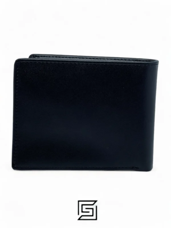 Leather,Wallets,Men leather CK SINGLE WALLET CK METAL LOGO SOFT PATTIERN BIG /BLACK Calvin Klein