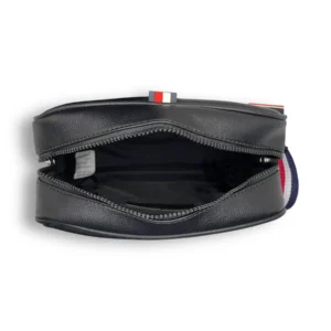Bags,Leather,Men Tommy Hilfiger leather Tommy Handbag BOX Tommy METAL LOGO on TOP TOMMY COLORS HAND/BLACK Tommy Hilfiger