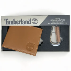 Leather,Wallets,Men leather timberland wallet with key fob NP0440/04 WHEAT BILLFOLD W/FOB Timberland
