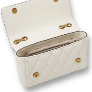 Bags,Leather,Women leather Guess Women's Triana Handbag Convertible Crossbody Flap Purse White Guess