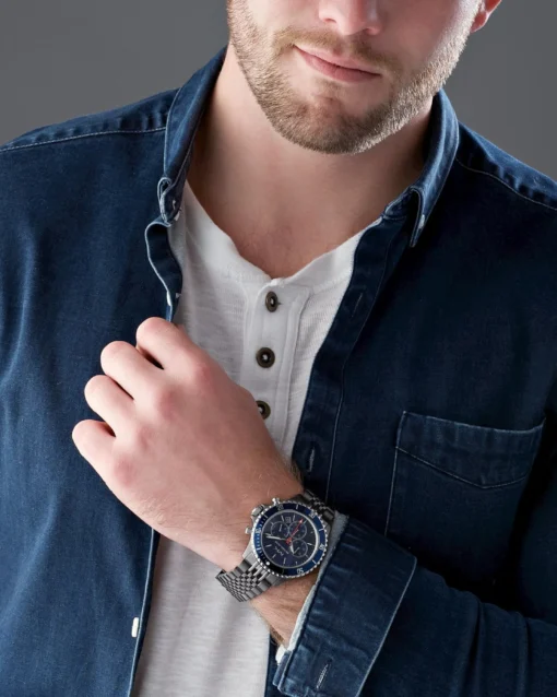 Men,Original Watches watches Michael Kors Bayville Chronograph Stainless Steel Watch MK8896 Michael Kors