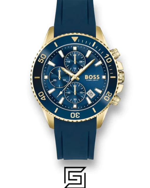 Men,Original Watches original-watches Hugo Boss Admiral Silicone Analog Men's Watch-1513965 Boss