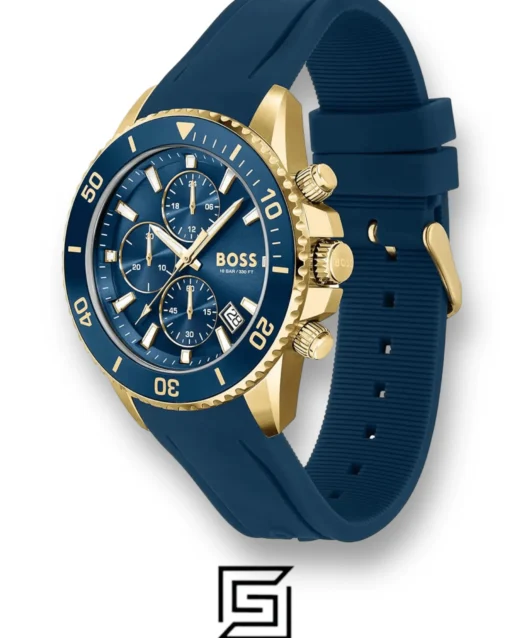 Men,Original Watches original-watches Hugo Boss Admiral Silicone Analog Men's Watch-1513965 Boss