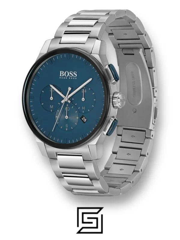 Men,Watches,Men,Original Watches Hugo Boss watches Boss Hugo Analog Blue Dial Men's Watch-1513763 Boss