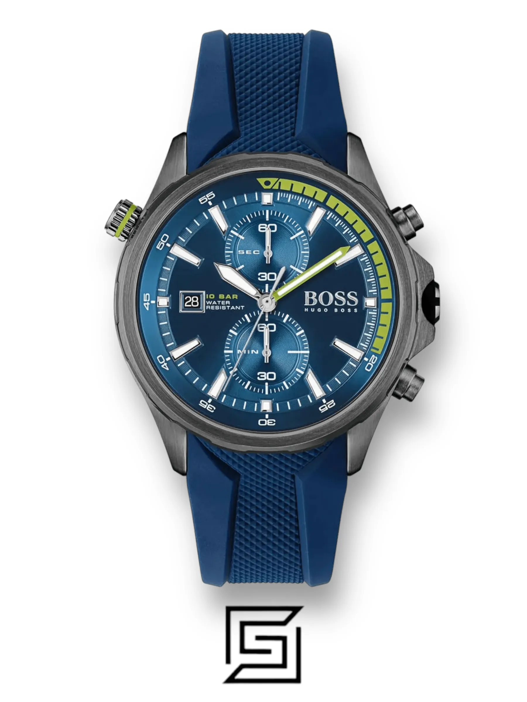 Men,Original Watches Hugo Boss watches BOSS Men's Chronograph Quartz Watch Globetrotter 1513821 Boss