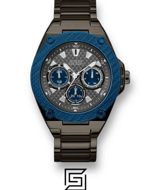 Men,Original Watches watches GUESS Analog Gunmetal Dial Men's Watch W1305G3 Guess