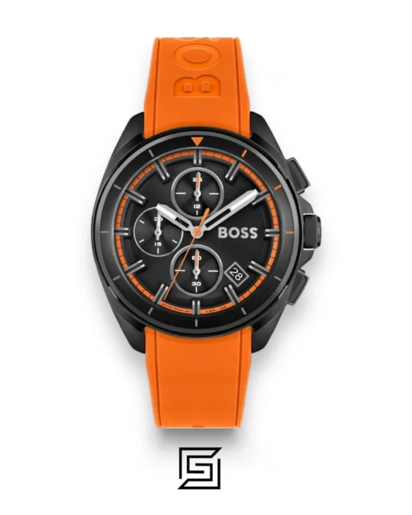 Men,Original Watches watches Hugo Boss Volane Analog Black Dial Men's Watch 1513957 Boss