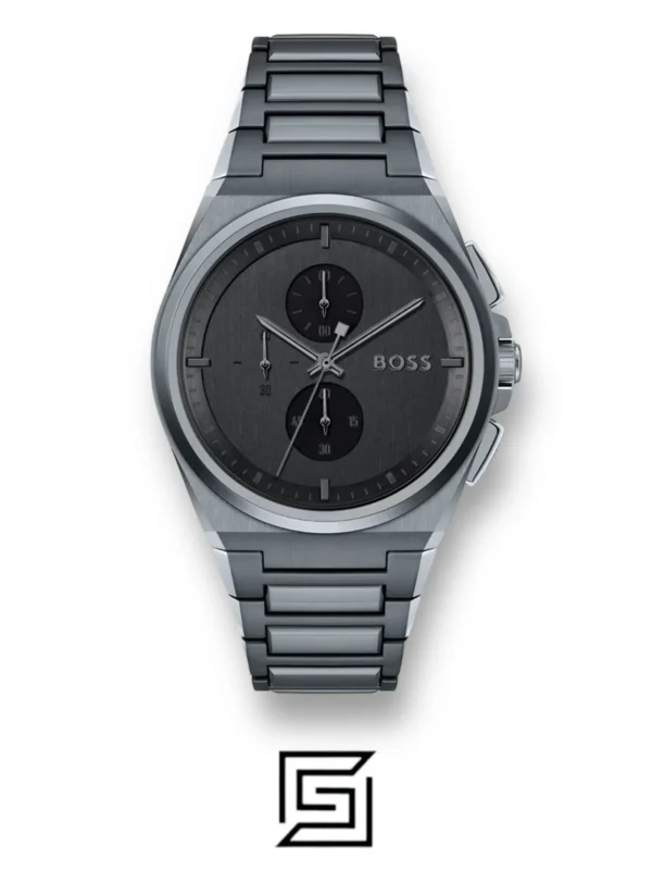 Men,Original Watches Hugo Boss original-watches BOSS Steer Analog Gray Dial Men's Watch 1513996 Boss
