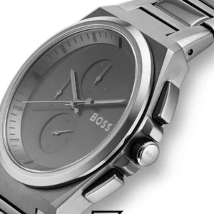 Men,Original Watches Hugo Boss original-watches BOSS Steer Analog Gray Dial Men's Watch 1513996 Boss