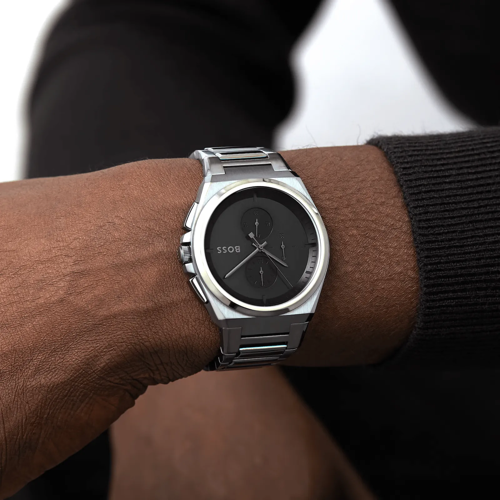 Men,Original Watches Hugo Boss original-watches BOSS Steer Analog Gray Dial Men