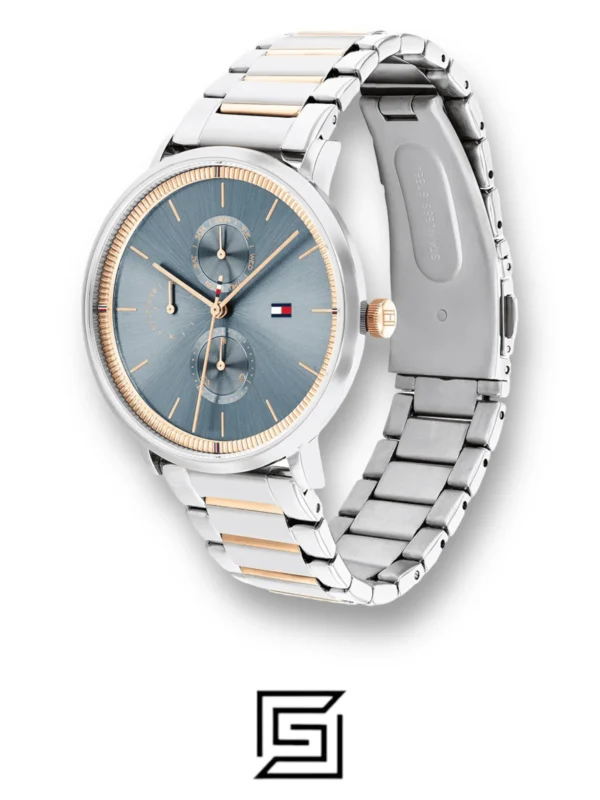 Original Watches,Women original-watches Tommy Hilfiger Women's Multi Dial Quartz Watch Jenna with Stainless Steel Band 1782298 Tommy Hilfiger