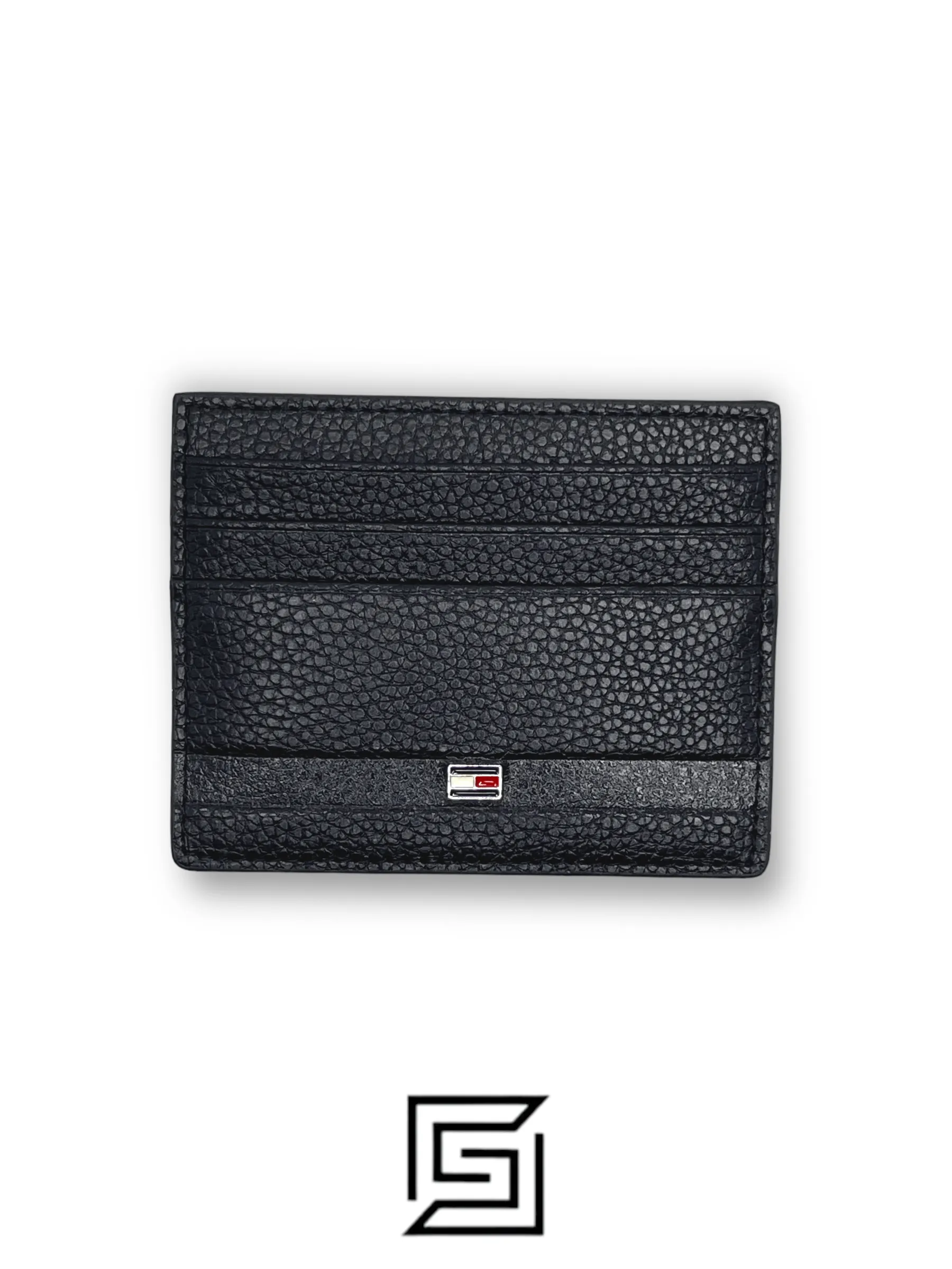 Leather,Wallets,Men Tommy wallets PASSCASE 3 PCS SOFT PATTERN ONE LINE/BLACK Tommy Hilfiger