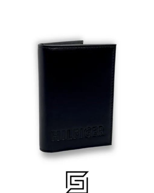 Leather,Wallets,Men Tommy wallets PASSCASE 3 PCS HILFIGER LOGO ON LEATHER/BLACK Tommy Hilfiger