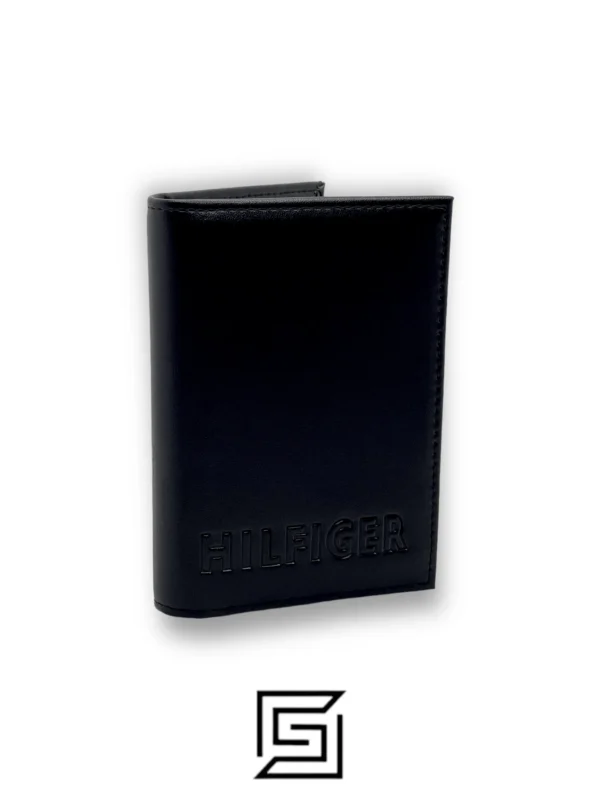 Leather,Wallets,Men Tommy wallets PASSCASE 3 PCS HILFIGER LOGO ON LEATHER/BLACK Tommy Hilfiger