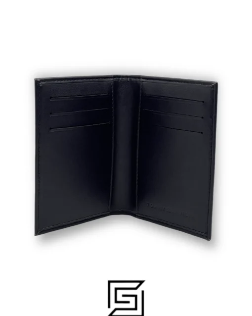 Leather,Wallets,Men Tommy wallets PASSCASE 3 PCS HILFIGER LOGO ON LEATHER/BLACK Tommy Hilfiger