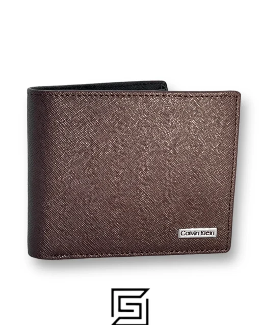 Leather,Wallets,Men wallets CK ORG LEATHER GIFT SET SOFT PATTERN/BROWN Calvin Klein