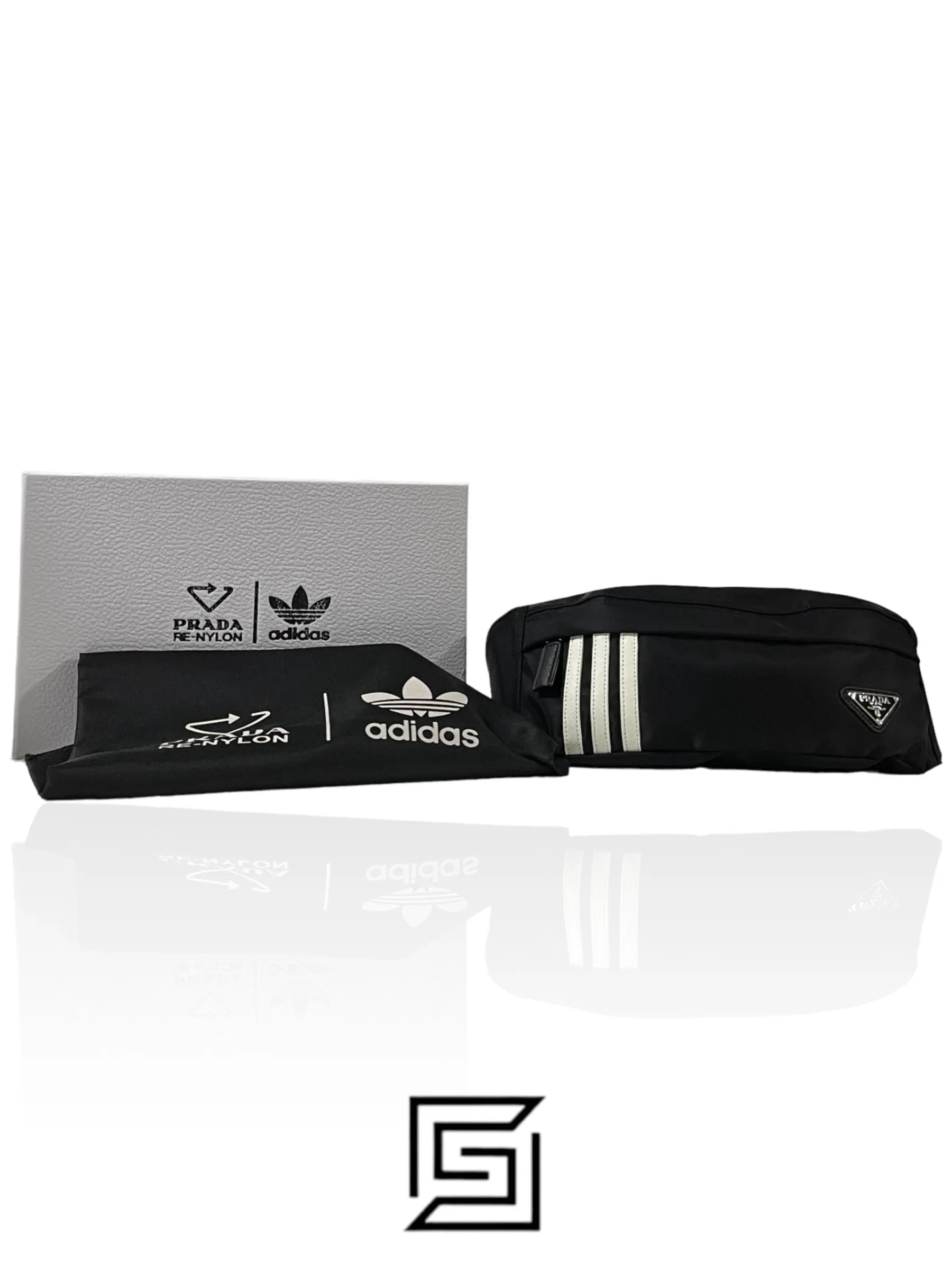 leather Prada adidas Re-Nylon Belt Bag PRDXA20438 - Elswefy