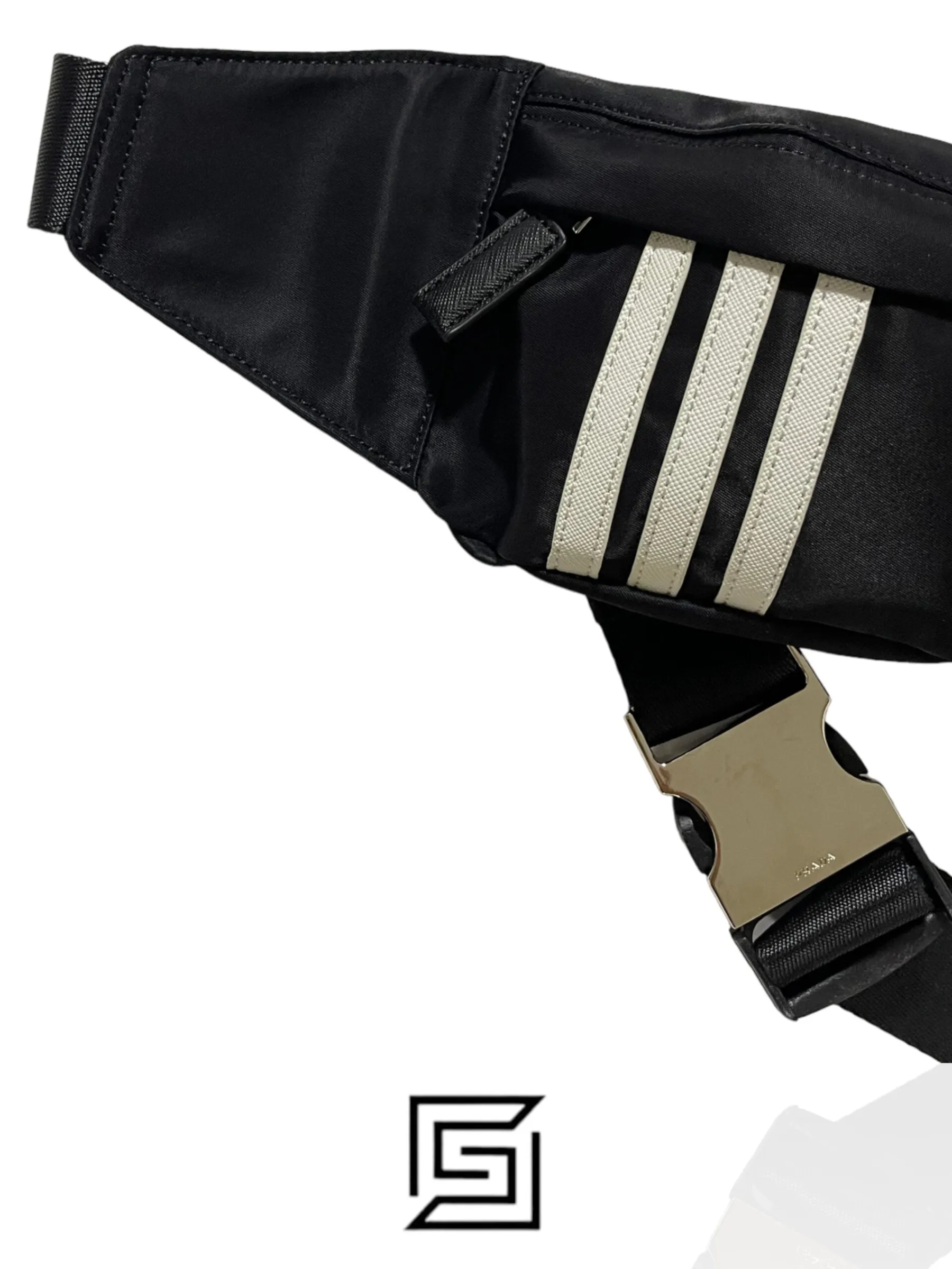 leather Prada adidas Re-Nylon Belt Bag PRDXA20438 - Elswefy
