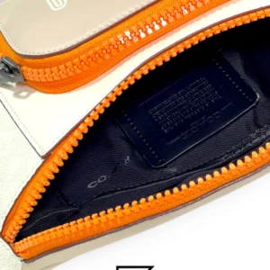 Bags,Leather,Men,Women leather COACH C8129 TRACK BELT BAG IN COLORBLOCK SIGNATURE Coach