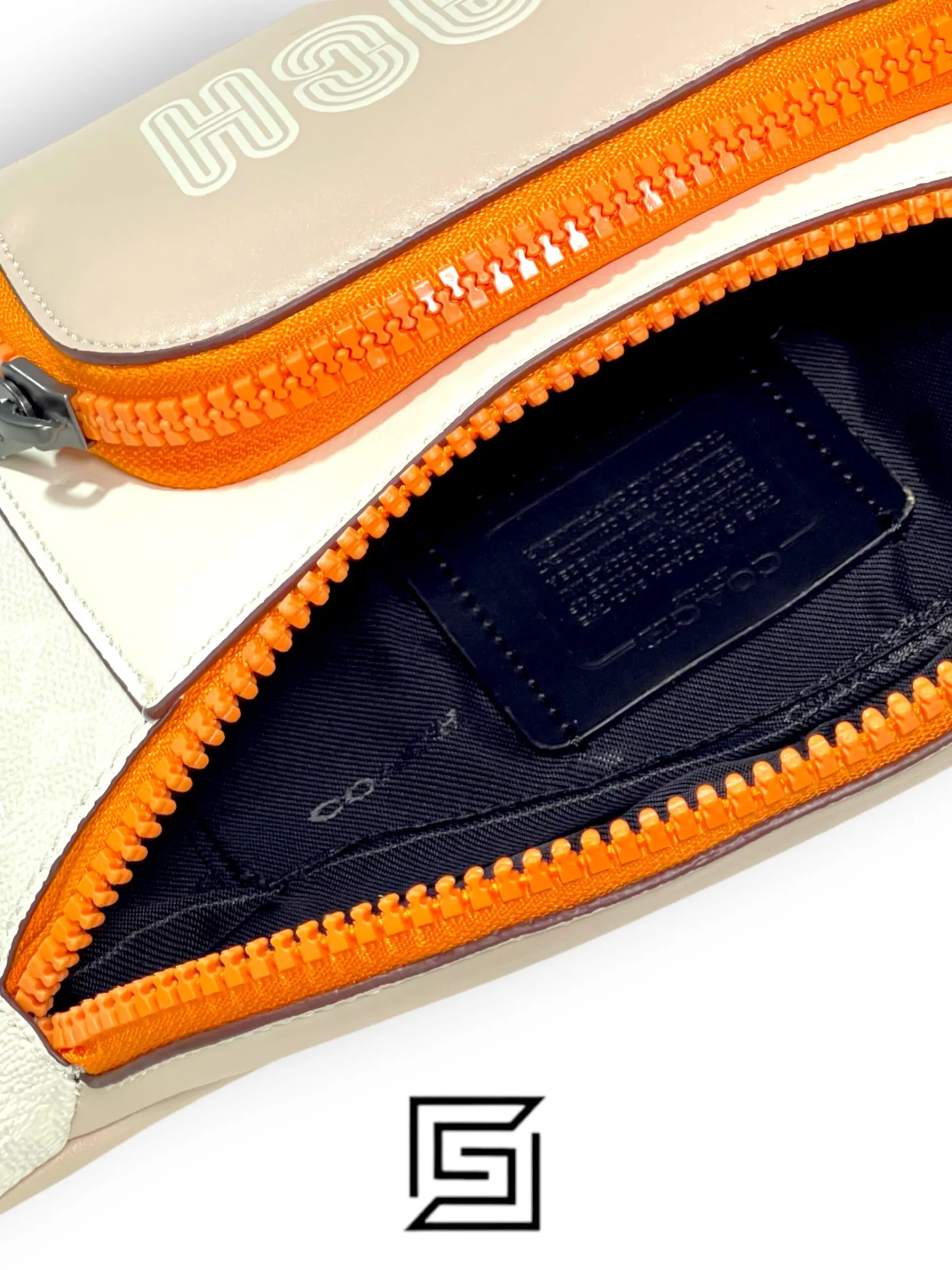 Bags,Leather,Men,Women leather COACH C8129 TRACK BELT BAG IN COLORBLOCK SIGNATURE Coach