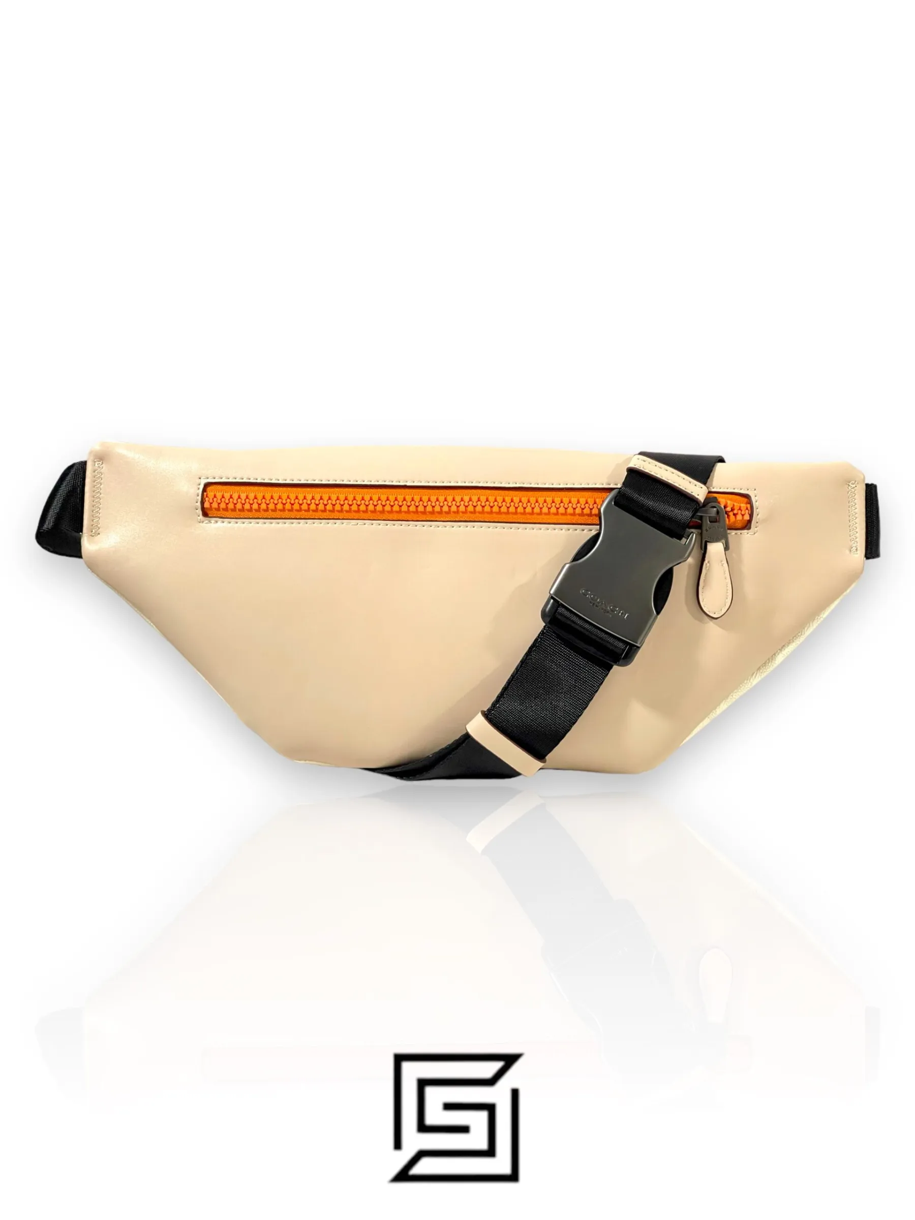 Bags,Leather,Men,Women leather COACH C8129 TRACK BELT BAG IN COLORBLOCK SIGNATURE Coach