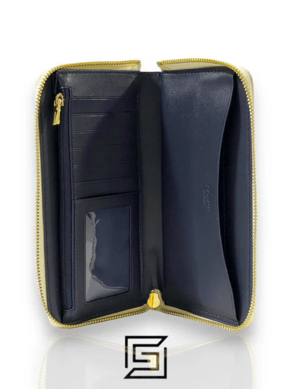 Leather,Wallets,Women wallets Coach Dempsey Large Phone Wallet in Signature Denim With Coach Patch Style No. C4581 Coach