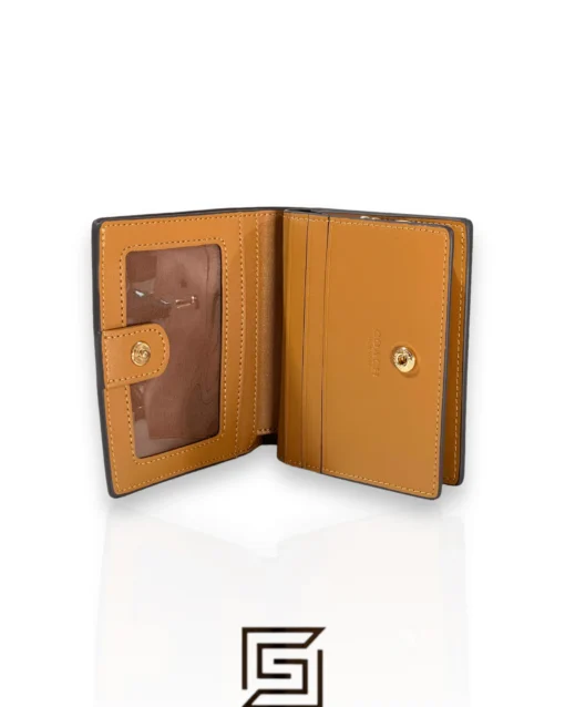 Leather,Wallets,Women Coach wallets Snap Wallet In Signature Canvas C3309 Coach