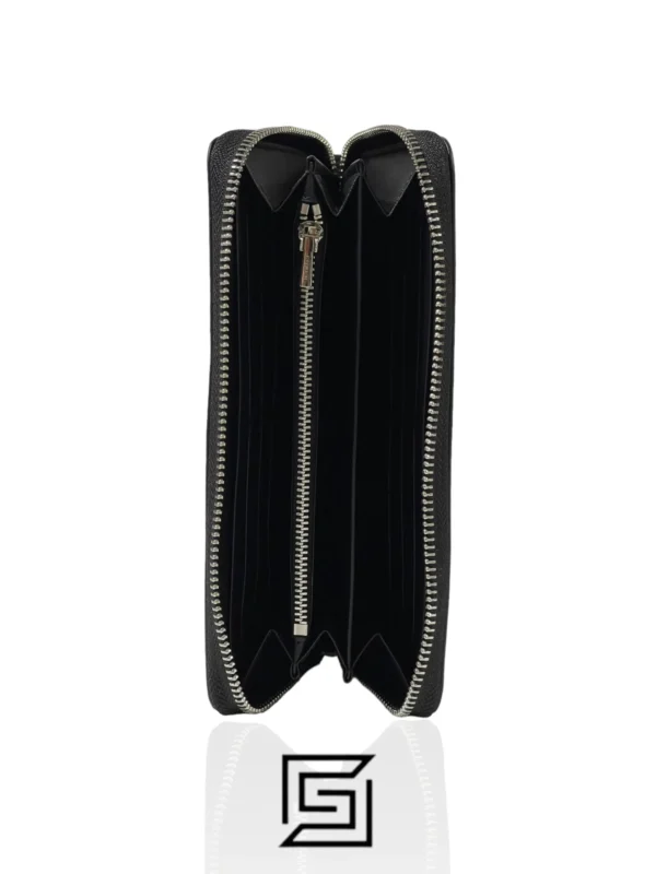 Leather,Wallets,Women Coach wallets Long Zip Around Wallet In Signature Canvas Grey Style No. C4452 Coach